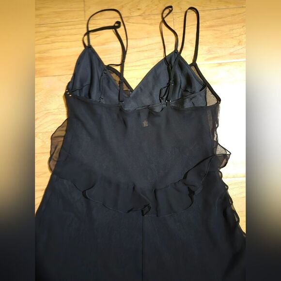 Victoria's Secret Black strappy double layered dress size M - Picture 6 of 7